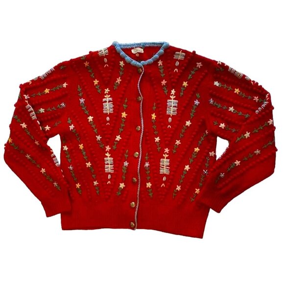 Vintage Austrian Cardigan - Picture 1 of 8